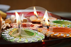 Diwali diyas