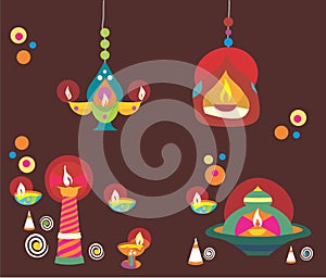 Diwali Diyas