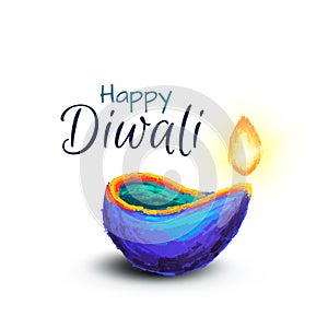 Diwali festival celebration illustration.