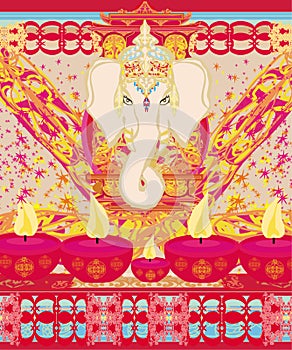 Diwali Ganesha Design