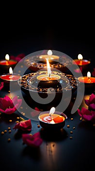 Diwali honors the Hindu goddess of wealth, Lakshmi.