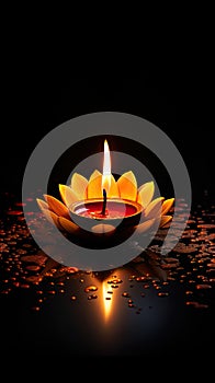 Diwali honors the Hindu goddess of wealth, Lakshmi.