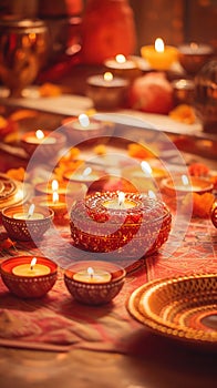 Diwali honors the Hindu goddess of wealth, Lakshmi.