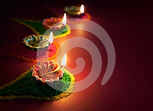 Diwali oil lamp