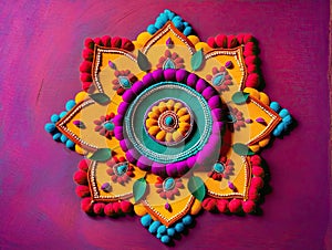 Diwali rangoli