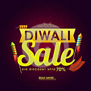 Diwali Sale Flyer or Banner.