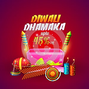 Diwali Sale Poster or Banner.