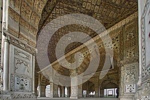 Diwan-E-Khas,or Hall of Private Audiences Red Fort Complex,a