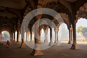 Diwan-i-Am - Hall of Public Audience in Agra Fort, Uttar Pradesh, India
