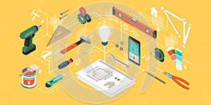 DIY, home renovation and creative projects