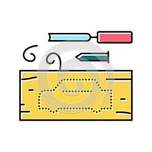 diy kits toys color icon vector illustration