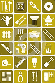 DIY tools icons