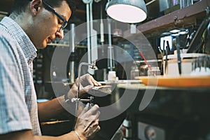 DIY work on workbench