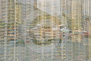 Dizziness in the city. Hong Kong