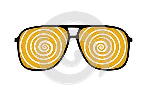 Dizzy glasses