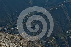 The dizzying canyons of the Caucasus