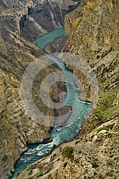 The dizzying canyons of the Caucasus