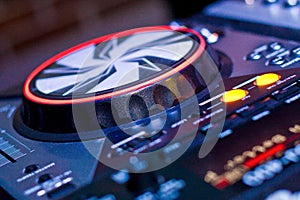 DJ console photo