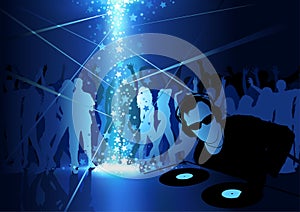 DJ Dance Party Background