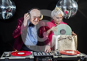 Dj grandma and grandpa