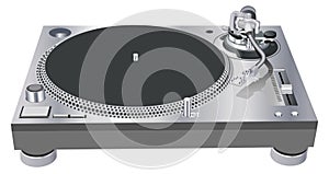 DJ turntable photo