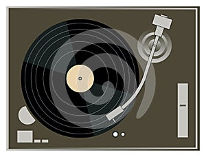 DJ Turntable Graphics photo