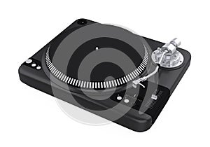 DJ Turntable Isolated