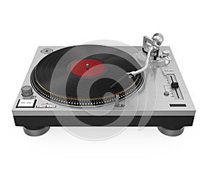 DJ Turntable Isolated