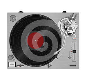 DJ Turntable Isolated