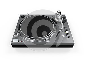 DJ Turntable Isolated