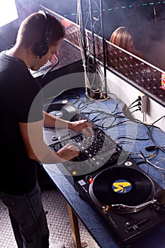 Dj at work