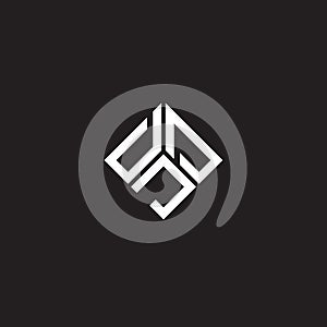 DJD letter logo design on black background. DJD creative initials letter logo concept. DJD letter design