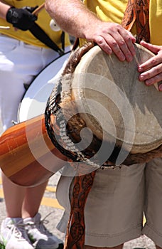 Djembe hand drum