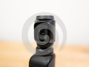 DJI Osmo Pocket handheld electronic gimbal camera.