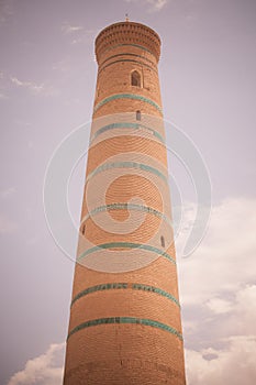 Djuma Mosque Minaret in Khiva