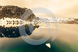 Djupvatnet lake, Norway photo