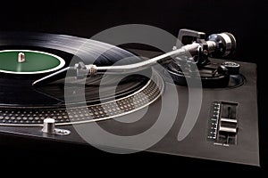 Djâ€™s turntable