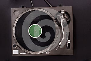 Djâ€™s turntable