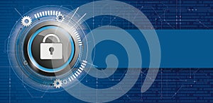 DLock Circuit Board Banner Data