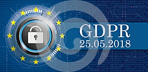 DLock GDPR Circuit Board Banner Data