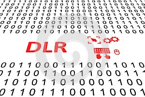 DLR concept binary code 3d