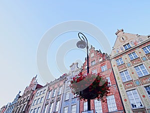 Dlugi Targ Street in Gdansk, Poland