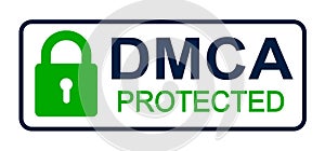 DMCA - Digital Millennium Copyright Act - vector