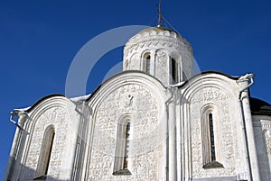 Dmitrievsky cathedral in Vladimir, Russia.