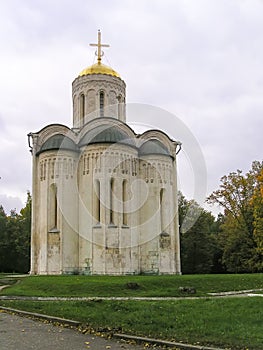 Dmitrievsky Cathedral in Vladimir - UNESCO World Heritage Site. A Golden Ring travel.