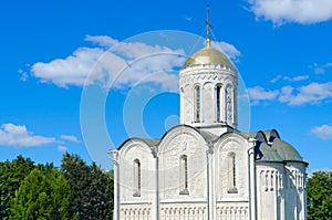 Dmitrievsky Dmitrovsky Cathedral in Vladimir, Golden Ring of Russia