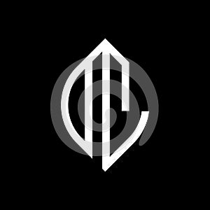 DML letter logo design on black background