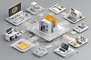 DMS and ERP Digital Platform Interface and Workflow