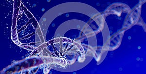 DNA Abstract Background