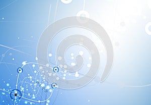 DNA Abstract background collection. Futuristic technology interf